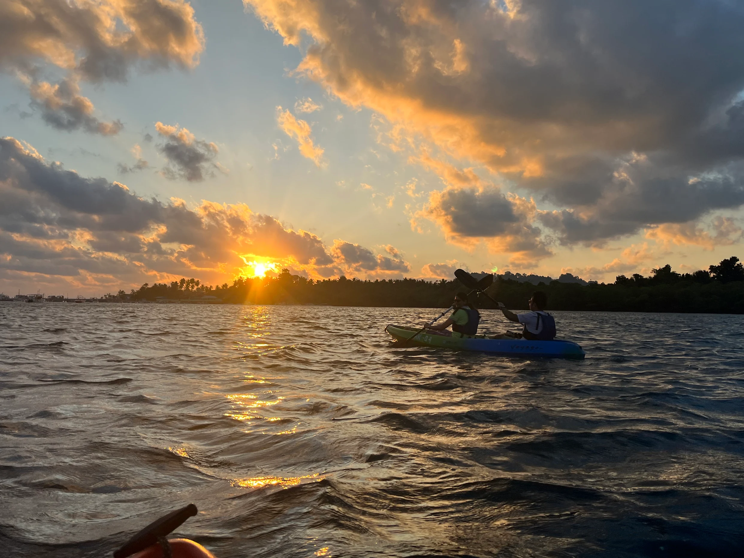 Sunset Kayaking 2