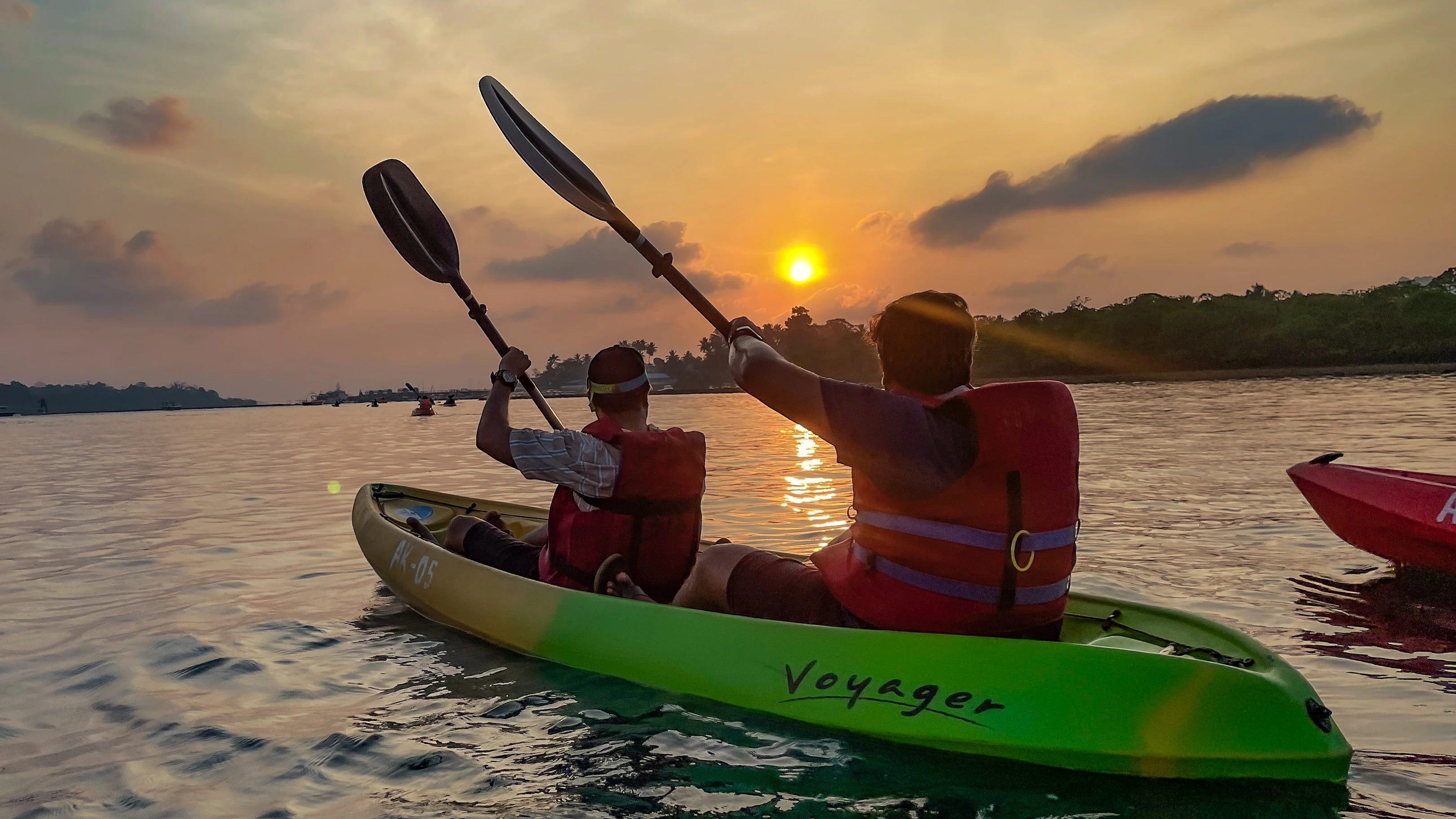 Sunset Kayaking 1
